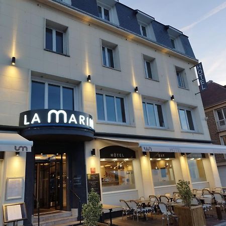 Le Grand Hotel De La Marine "Face A La Mer" Port-en-Bessin-Huppain Exterior foto