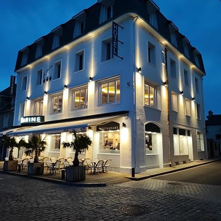 Le Grand Hotel De La Marine "Face A La Mer" Port-en-Bessin-Huppain Exterior foto